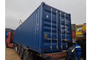 Контейнер морской Новый 2024  20 футов Синий