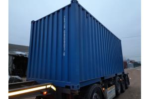 Контейнер морской Новый 2024 20 футов Синий