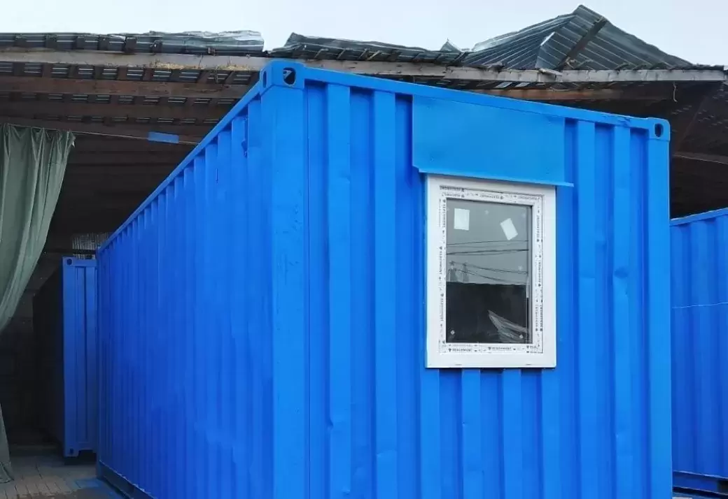 Надежный жилой контейнер на базе морского