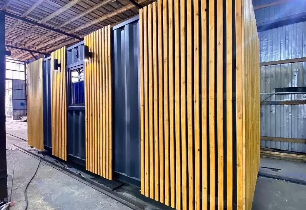 Стильный морской дом планкен