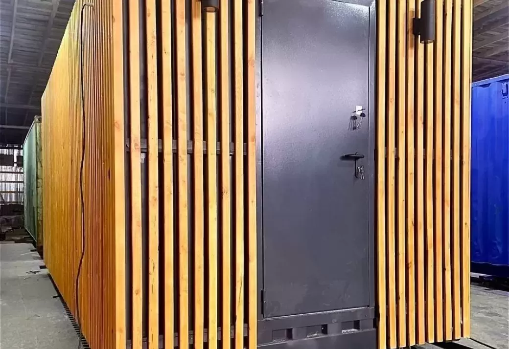 Морской дом планкен с освещением